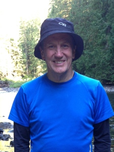 John in the midst of the BC mountains